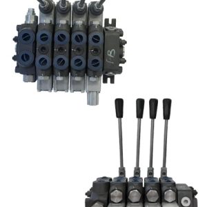 UV92300018 - 4 LEVER VALVE BANK WITH DETENT